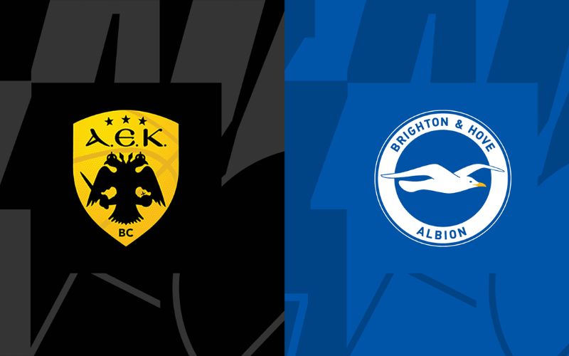 Soi kèo AEK Athens vs Brighton 00h45 ngày 01/12/2023 