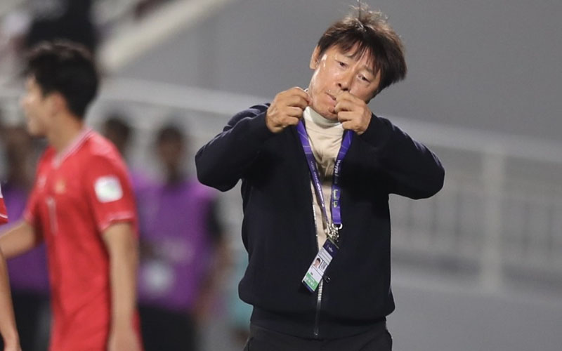 HLV Shin Tae-yong thừa nhận tuyển Indonesia thắng may mắn